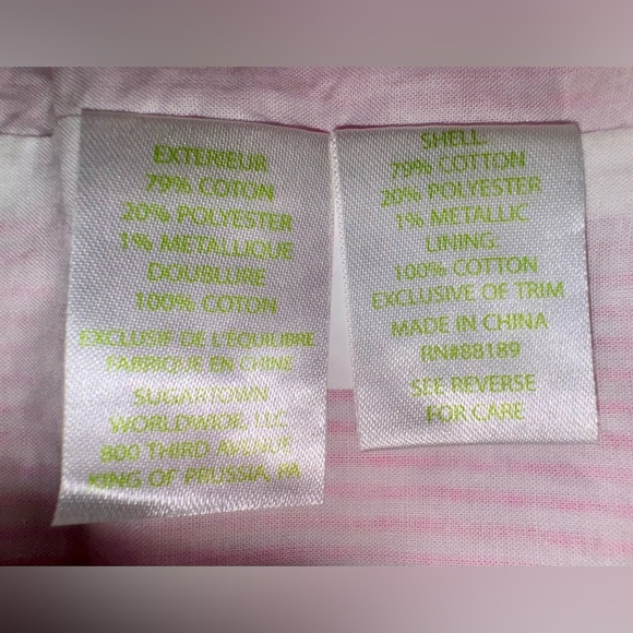 Lilly Pulitzer Pink Sheena Dress. NO SIZE TAG!  EUC. See measurements - Picture 12 of 15